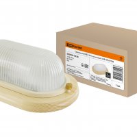 Светильник Е27 герметичный НПБ1201 100Вт 304x110мм овал IP54 TDM сосна (4)