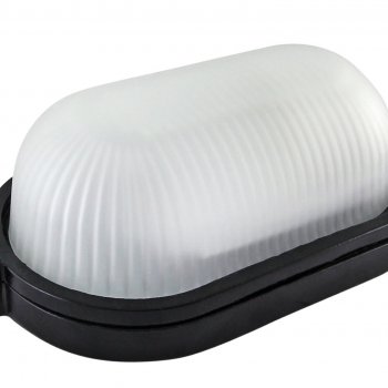 Светильник Е27 герметичный НПБ1201 100Вт 280x180x117мм овал IP54 TDM черный (8)