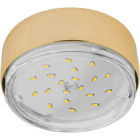 Светильник точечный накладной GX53 золото Ecola FT8073 (50)