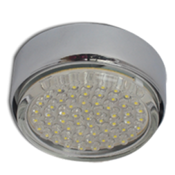 Светильник точечный накладной GX53 хром Ecola FT8073 (50)