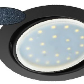 Светильник точечный поворотный GX53 черненый матовый Ecola FT9073 (10/50)