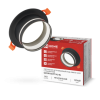 Светильник встраиваемый GX53 InHome GX53R-SOFT NL-BL 110х63мм подсветка черный (40)