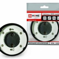 Светильник накладной GX53 InHome GX53S-standard RC 82x25мм хром (100)