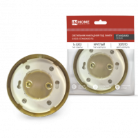 Светильник точечный накладной GX53 метал золото Inhome Standard (100)