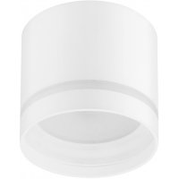 Светильник накладной GX53 Эра белый OL9 GX53 WH 12Вт d85/80мм (40)