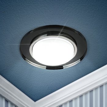 Светильник точечный GX53 Эра DK80 BK черный