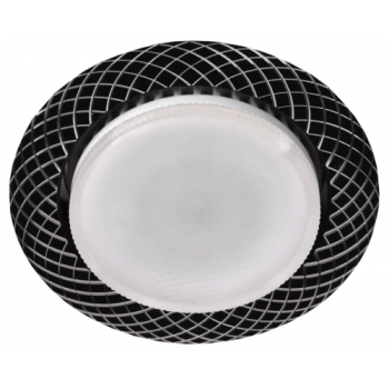 Светильник точечный GX53 Эра KL 76 AL/BK /1 черный (50)