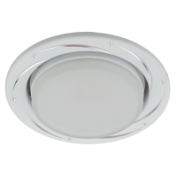 Светильник точечный GX53 Эра KL 77 AL/WH /1 серебро/белый (50/1000)