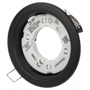 Светильник точечный GX53 Эра KL35 SBK (к) черный матовый