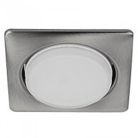 Светильник точечный GX53 Эра KL71 SN /1 (к) квадрат сатин никель (40/960)