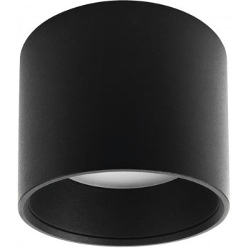 Светильник точеченый GX53 Эра OL8 GX53 WH 12Вт черный d96/80мм (40)