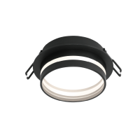 Светильник точечный GX53 черный MODERNO D103x48 Wolta