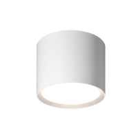 Светильник точечный накладной GX53 белый D82x70 Wolta