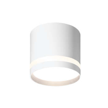 Светильник точечный накладной GX53 белый MODERNO D84x80 Wolta