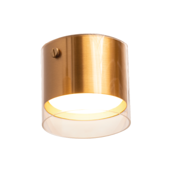 Светильник накладной GX53 золото ORO D87x78 Wolta (1)