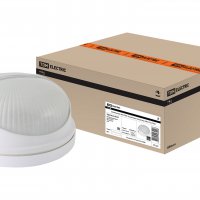 Светильник Е27 герметичный НПБ1307 60Вт D254x117мм IP54 ресничка TDM белый (12)