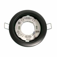 Светильник точечный GX53 черный матовый 106х90х38мм Leek M223-14 (10/100)