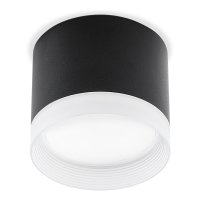 Точечный накладной светильник Smartbuy TS2003 черный матовый GX53 D82х70 (50)