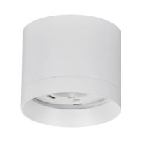 Светильник точечный накладной GX53 белый IEK 4015 (80)