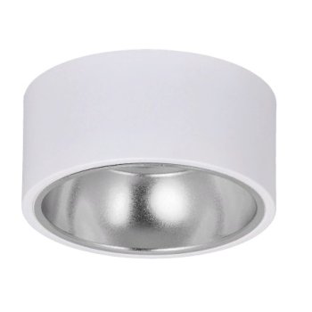 Светильник точный накладной GX53 белый-хром IEK 4017 (30)