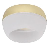 Светильник точечный накладной GX53 золотой IEK 4010 (40)