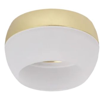 Светильник точечный накладной GX53 золотой IEK 4010 (40)