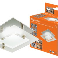 Светильник точечный квадрат TDM СВ 05-01 MR16 50Вт хром (10)