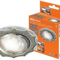 Светильник точечный поворотный TDM СВ 02-07 MR16 50Вт сереб блеск/хром (10)