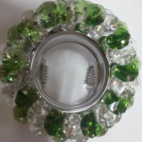 Светильник ASTRA 5100 C/Green MR 16(хром,зеленый кристалл)