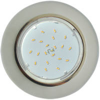 Ecola GX53 H4 5310 Glass Стекло Круг  хром - матовый 38x126 (к+)