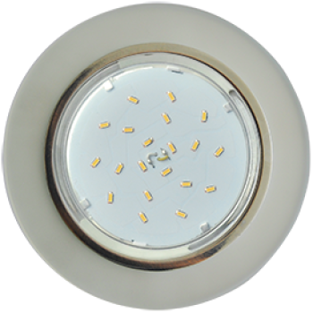 Ecola GX53 H4 5310 Glass Стекло Круг  хром - матовый 38x126 (к+)