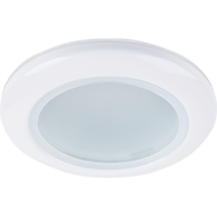 Ecola MR16 DL80 GU5.3 светильник встр. защищенный IP65 белый 32x93