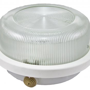 Светильник Е27 герметичный НПП03-100-005 100Вт D212x104мм IP54 TDM белый (5)