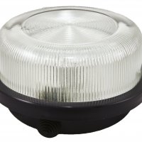 Светильник Е27 герметичный НПП03-100-005 100Вт D212x104мм IP54 TDM черный (5)