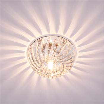 Светильник точечный G4 ЭкономСвет Т-F 3606-L CR CL точечныйечные светильники