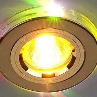 Светильник точечный MR16 GU5.3 Вектор 0226 GD/7 MC LED зол./мультиколор MR 16