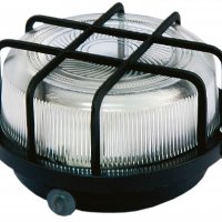 Светильник Е27 герметичный НПП03-100-005 100Вт D212x104мм IP54 решётка TDM черный (5)