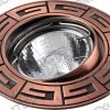 Светильник точечный поворотный MR16 GU5.3 Комтех Antic 51 0 18 л.н/п MR 16 c античным рисунком,медь