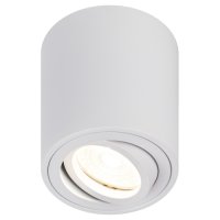 Светильник спот GU10 OL21 WH белый кардан Эра