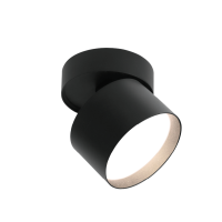 Светильник спот 1хGX53 WSL-GX53/02BL IP20 черный D82,5x80 Wolta