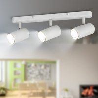 Светильник спот 3хGU10 OL35-3 WH MR16 белый хром IP20 Эра