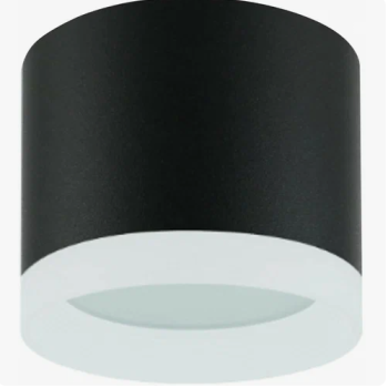 Светильник спот GX53 Эра черный OL17 IP20