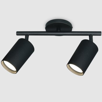 Светильник спот 2xGU10 GWL-2GU10-M-IP20 черный башня General (20)