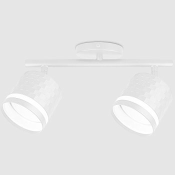 Светильник спот 2хGX53 GWL-2GX53-M-IP20 белый кирпич боковой рассеиватель General (20)