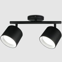 Светильник спот 2хGX53 GWL-2GX53-M-IP20 черный башня General (20)