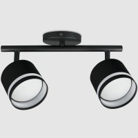 Светильник спот 2хGX53 GWL-2GX53-M-IP20 черный башня боковой рассеиватель General (20)