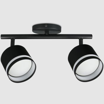 Светильник спот 2хGX53 GWL-2GX53-M-IP20 черный башня боковой рассеиватель General (20)