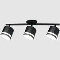 Светильник спот 3xGX53 GWL-3GX53-M-IP20 черный кирпич боковой рассеиватель General (10)