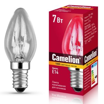 Лампа к ночнику DP-704 7Вт Е14 (50)