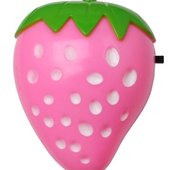 Ночник 220В Camelion NL-180 Клубника 4LED (24) #